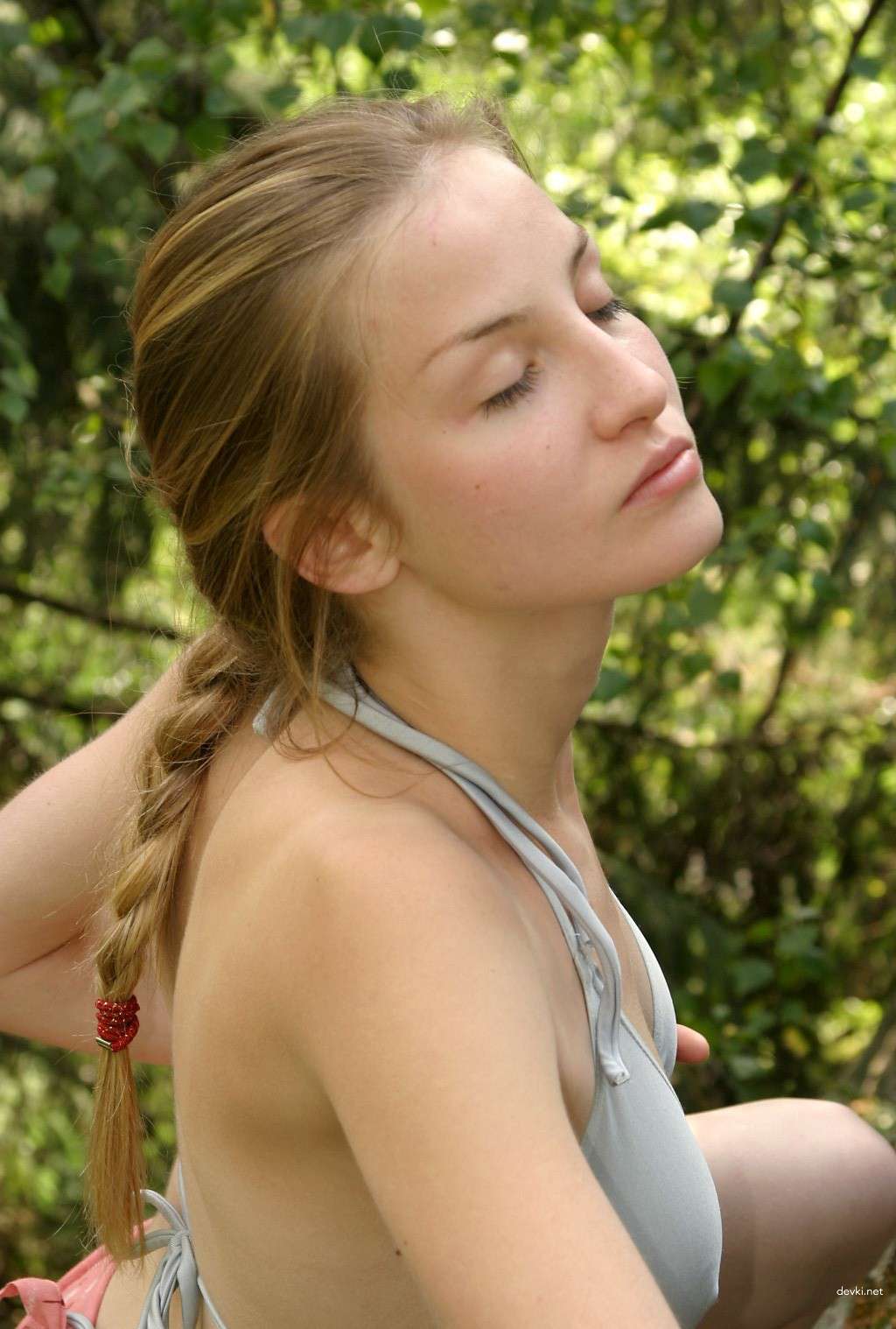 Sexy Busty Girl: Hot Photo of Woman with Amazing Breasts
