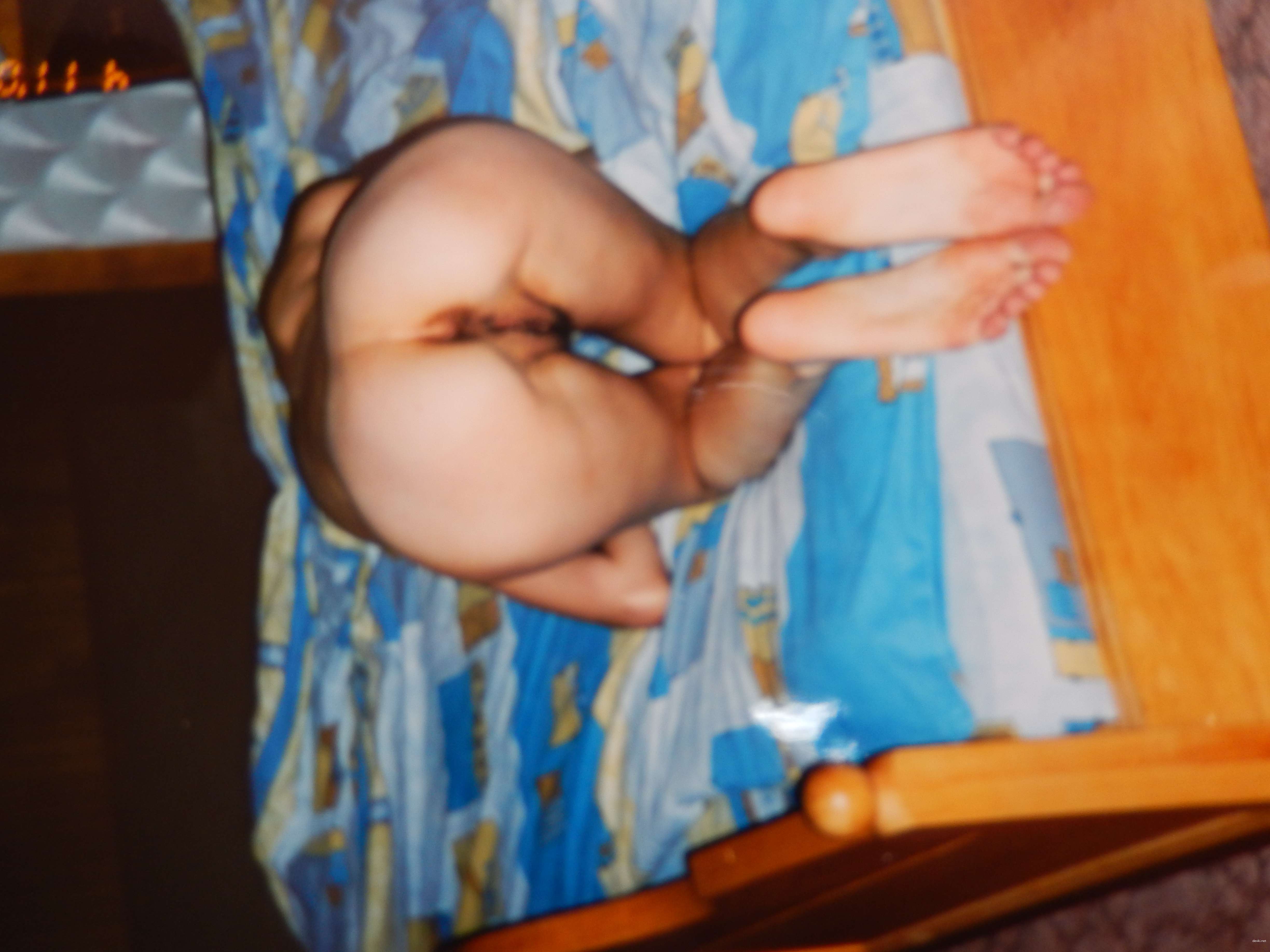 Private Vintage Photo of Girl: Explicit Retro Teenage Nudity!