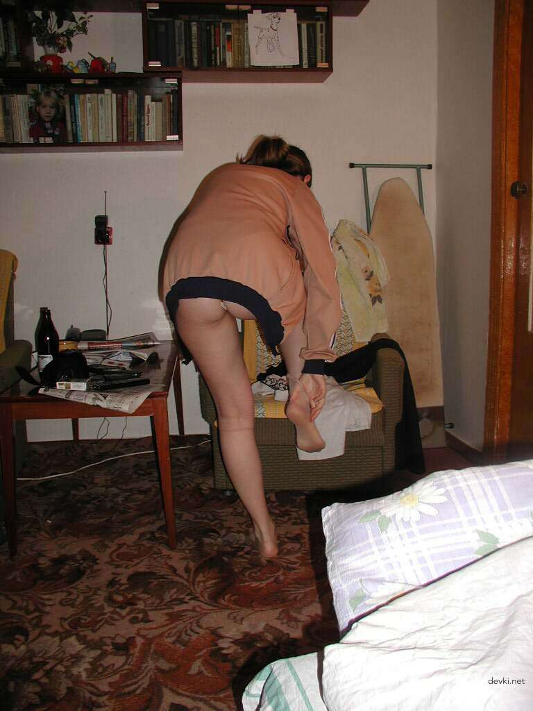 Hot Young Wife Photo: Explicitly Seductive Russian Bride in Lingerie