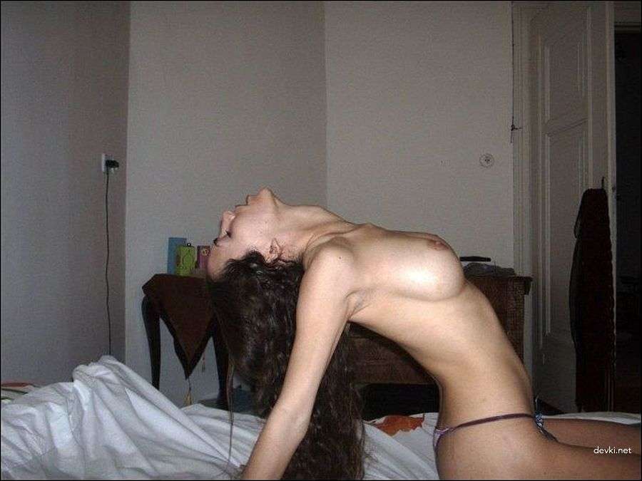 Shy Girl Poses Naked - Sensual Photoshoot with Beautiful Nude Model
