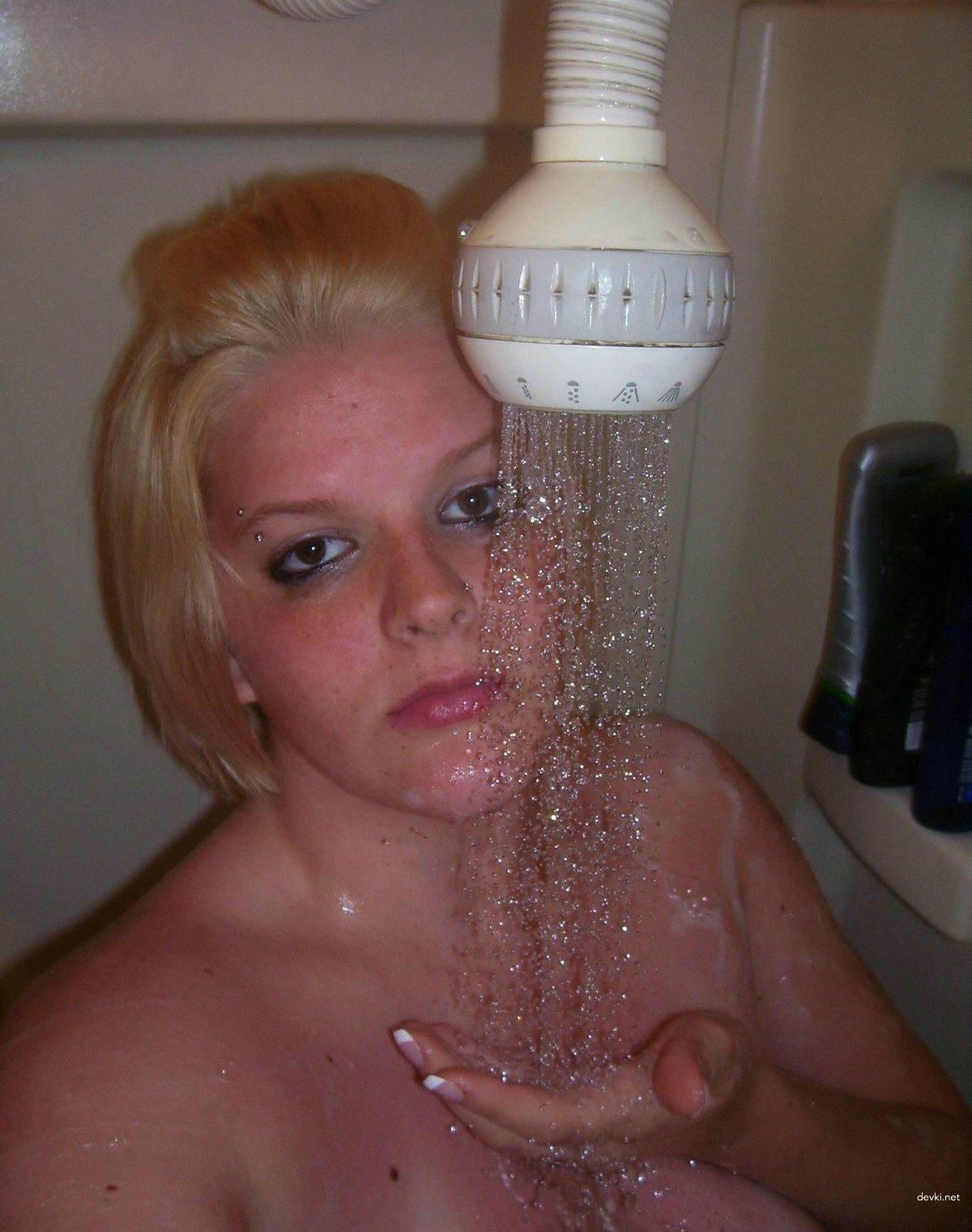 Blonde Bombshell's Explicit Personal Life Exposed in XXX Photo Shoot