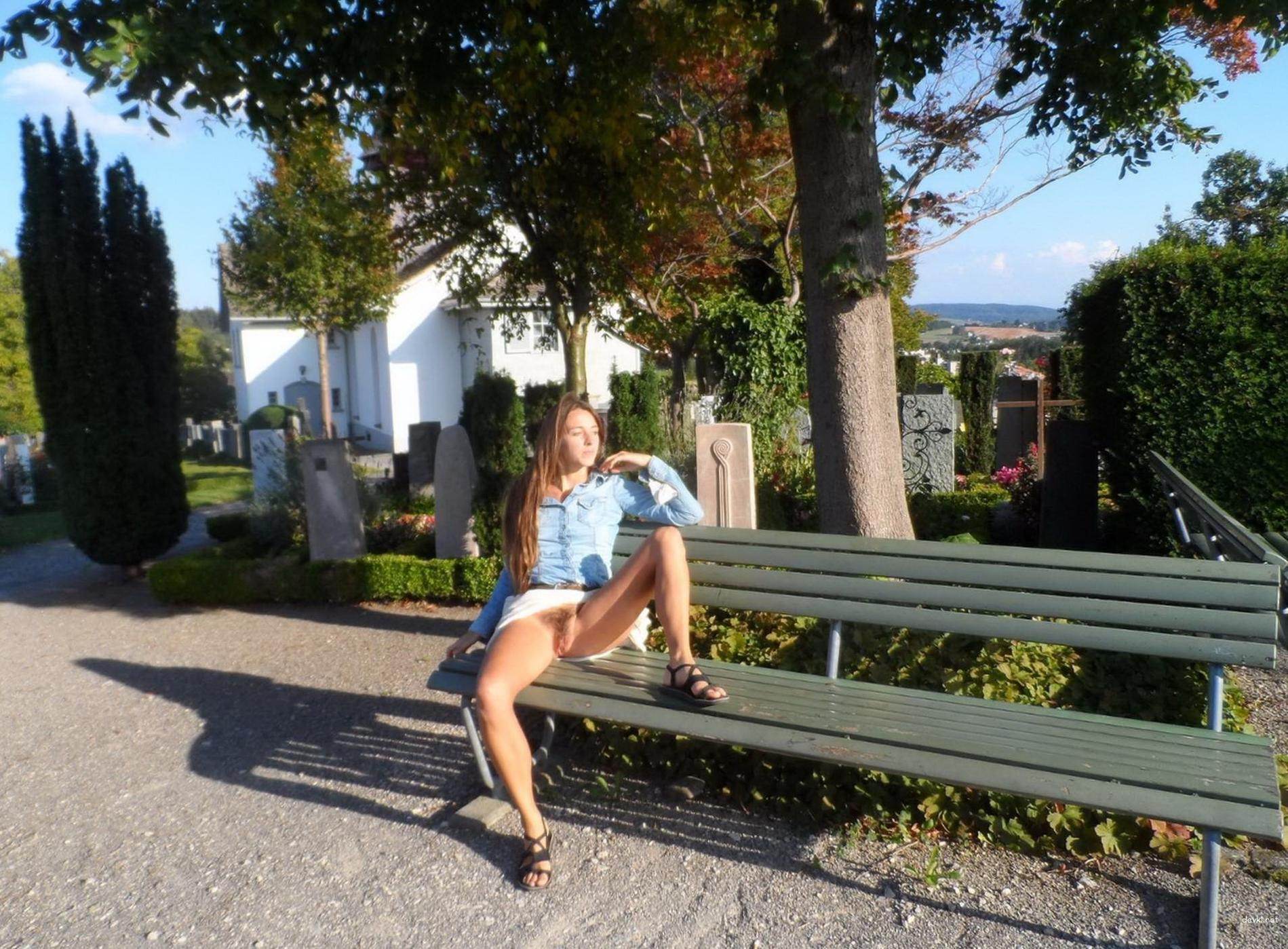 Seductive Long-Legged Girl in Erotic Photoshoot