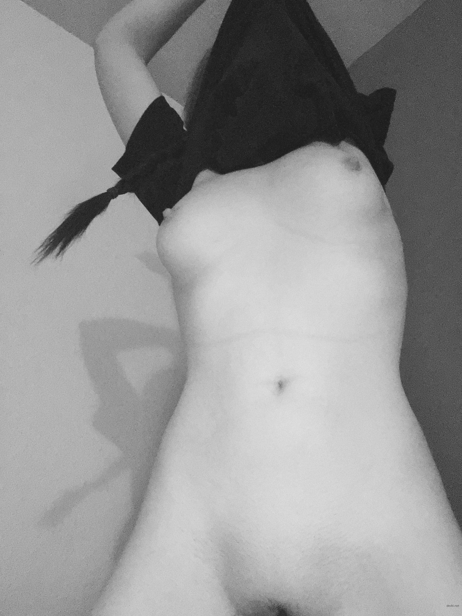 Sexy Girl Taking Nude Selfies - Hot Body Photoshoot