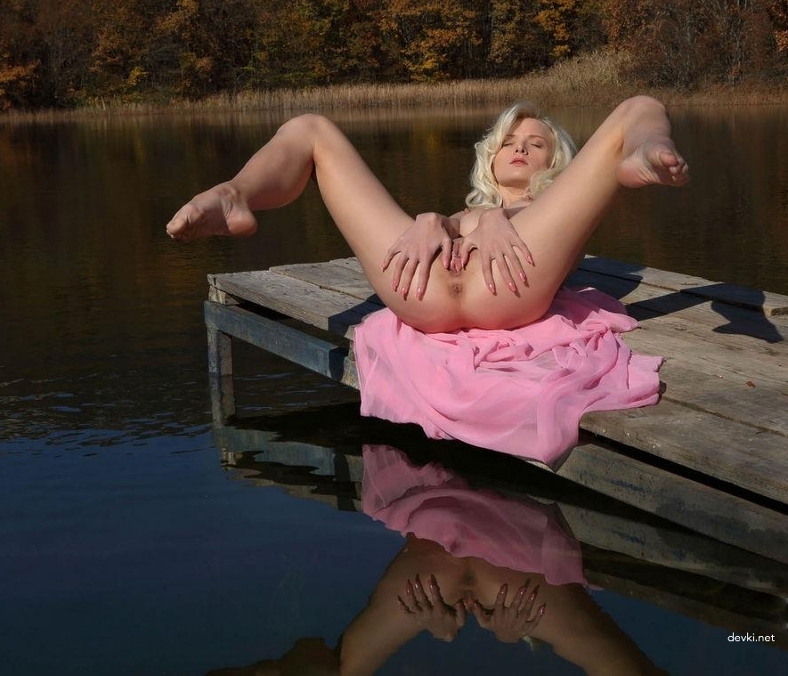 Beautiful Erotic Slim Girl Showing Off Her Body and Pussy