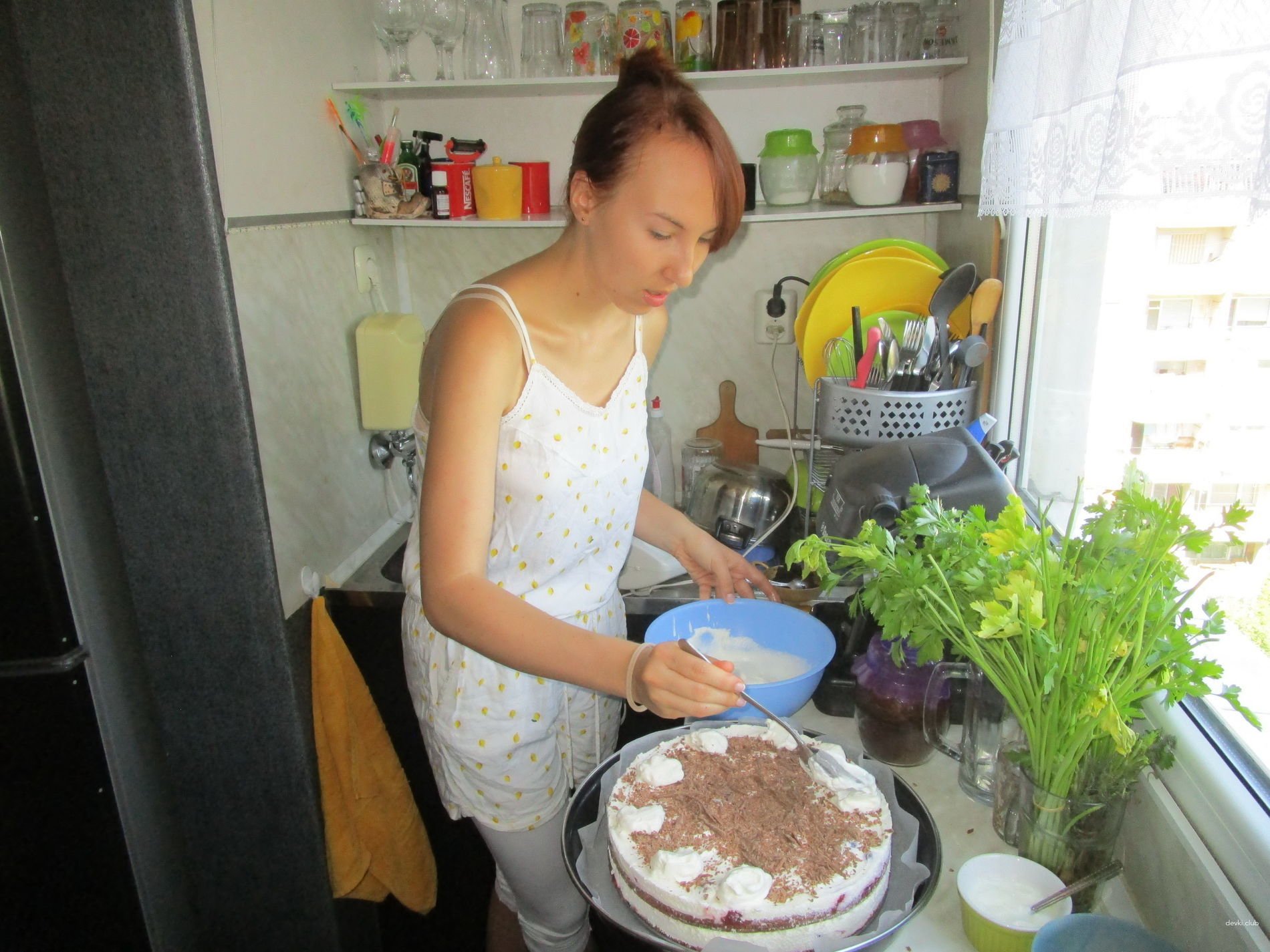 Fiery Redhead Gets Pounded in Every Hole