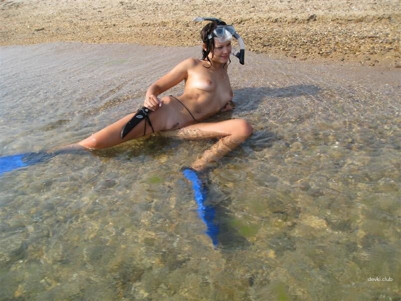 Mature Nudist's Honey Moon: Explicit Nude Beach Adventure