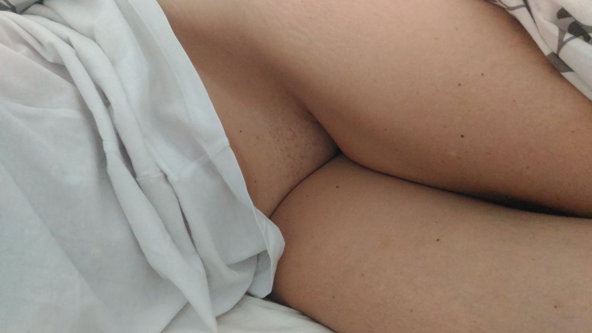 Wife Caught Sleeping Pantyless - Explicit Adult Content Photo