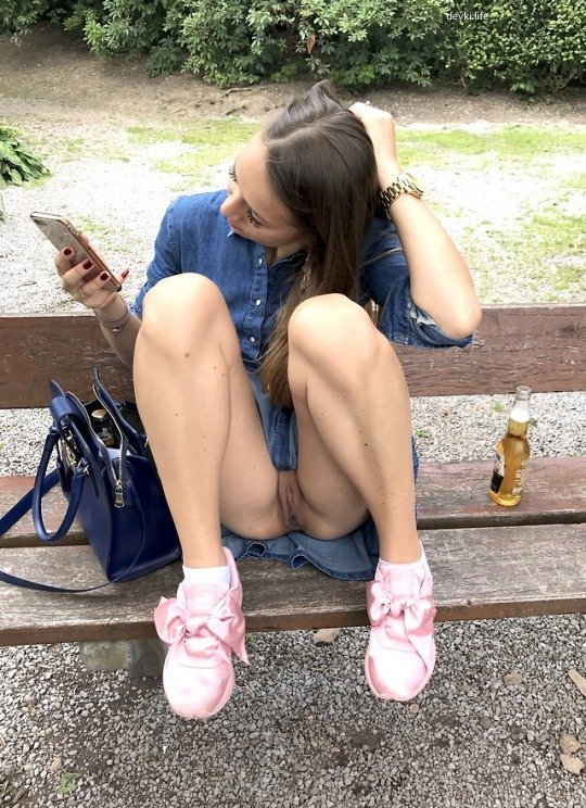 Upskirt Girls: Explicit Peek under Skirts for Voyeurs