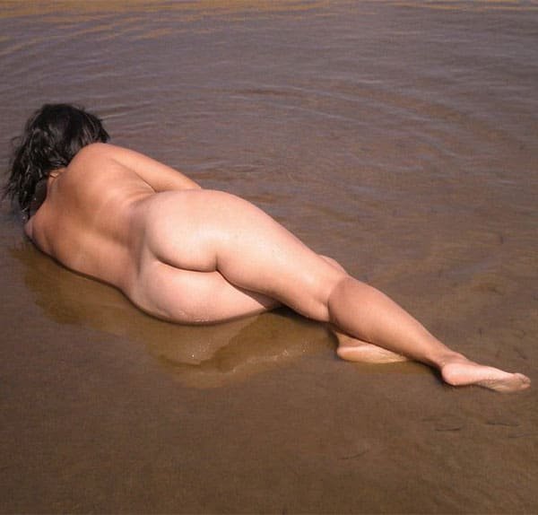 Mature Nudist Couple's Explicit Water Sex Session