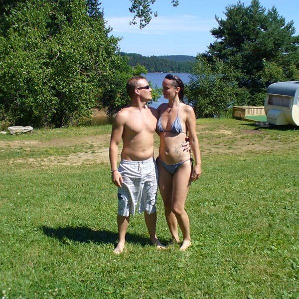 Hotwife on Inflatable Boat: Explicit Outdoor Fun with Busty Wife