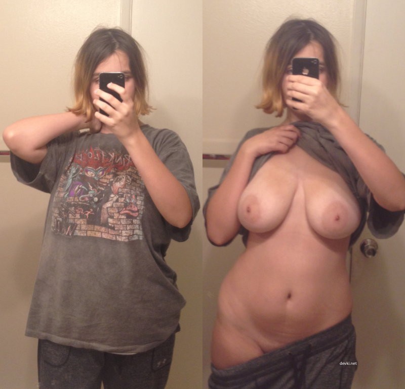Voluptuous Selfie: Busty Babe Flaunts Assets in Provocative Pose