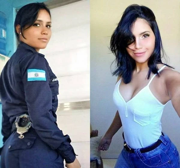 Hot Babes and Women in Uniform at Work: 33 Explicit Photos