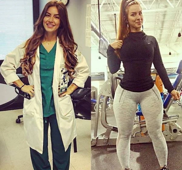 Hot Babes and Women in Uniform at Work: 33 Explicit Photos