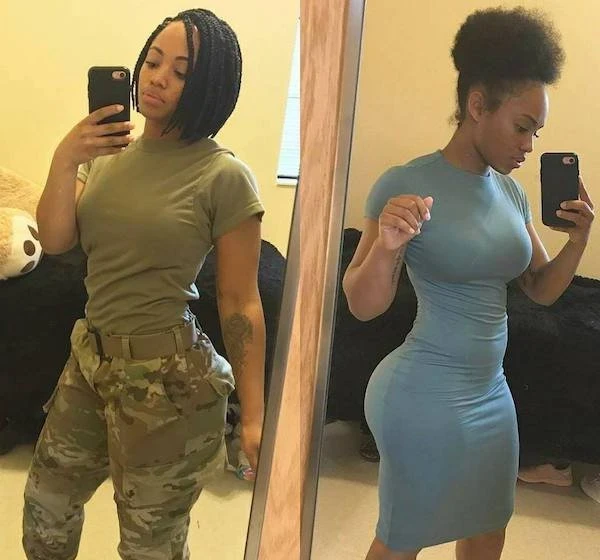 Hot Babes and Women in Uniform at Work: 33 Explicit Photos