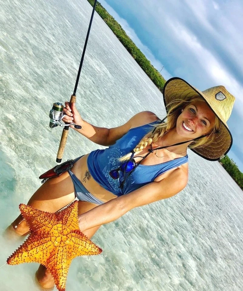 Sexy Babes Fishing: Hot Girls Catching Fish in Bikinis