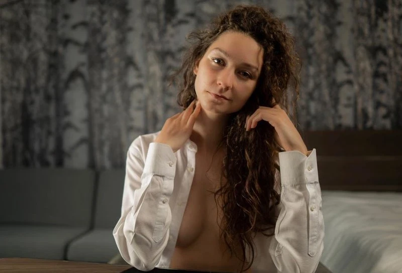 Seductive Side View of Girls' Assets: Explicit Temptation