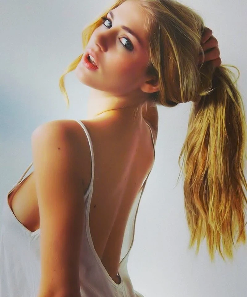 Seductive Side View of Girls' Assets: Explicit Temptation