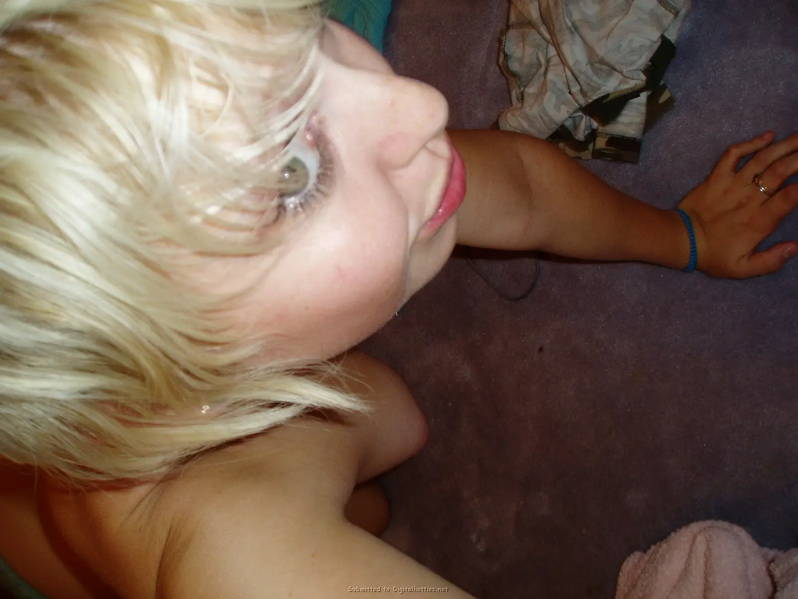 Explicit Blonde Exposes Tits in Public - Young Woman Flashes Boobs