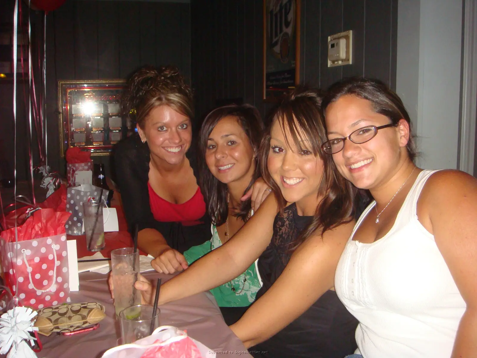 Beautiful young wife joins orgy with girlfriends