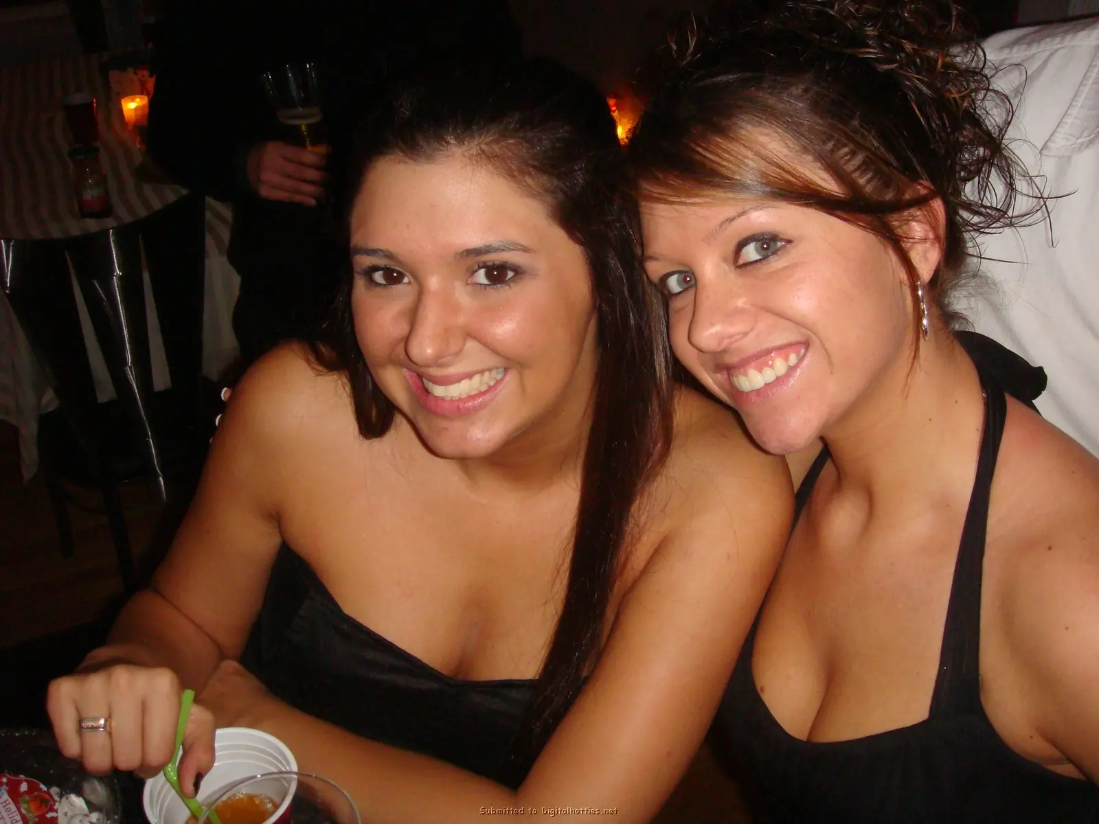 Beautiful young wife joins orgy with girlfriends