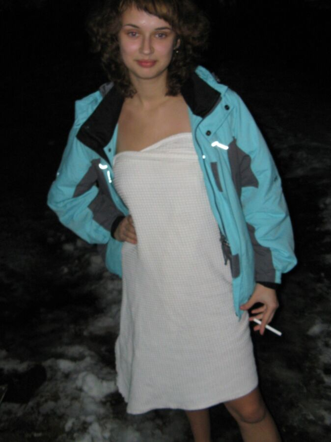 Hot Young Girl in Sauna: Steamy and Sensual Spa Session