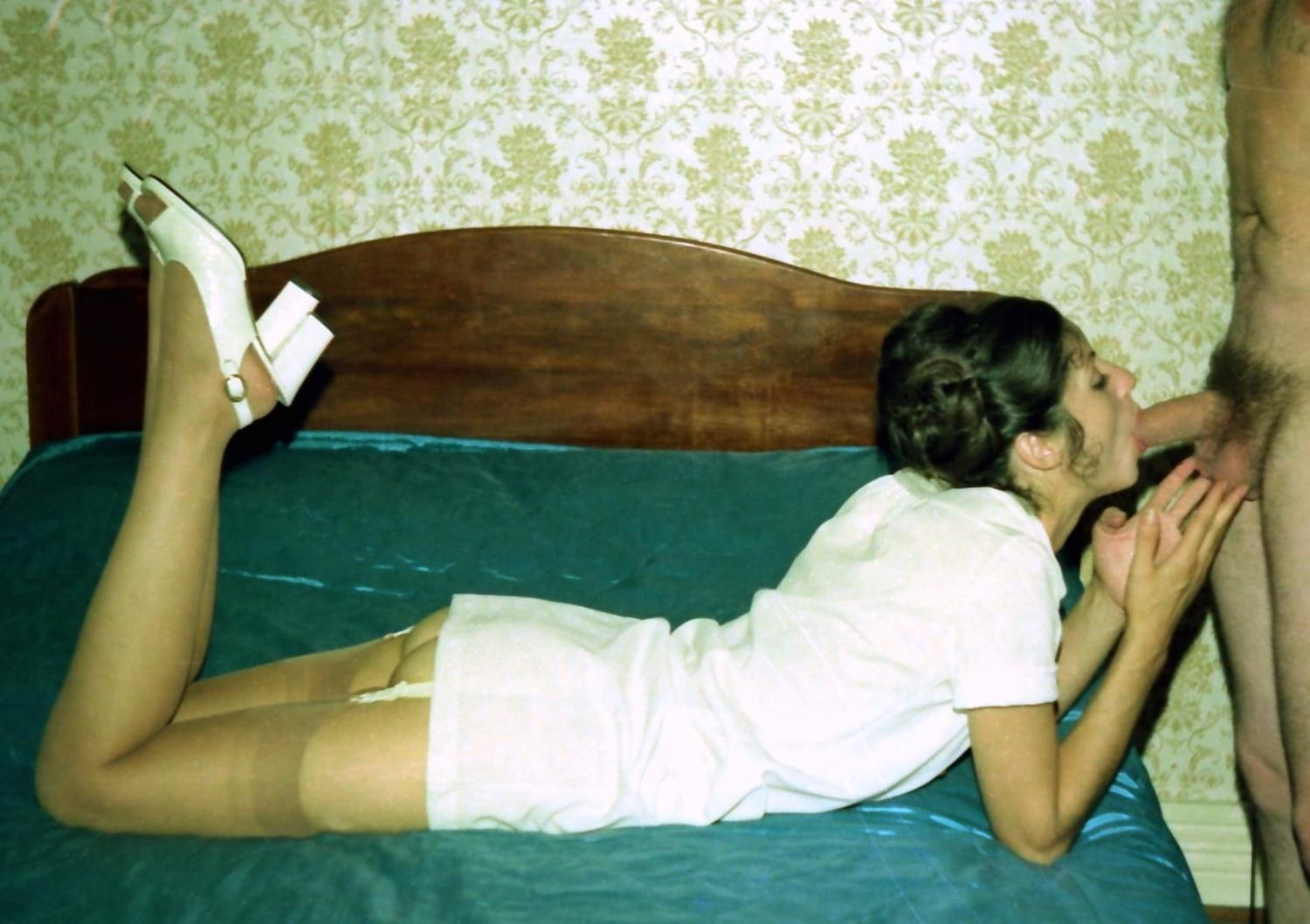 Vintage Retro Porn: Sweet Woman in Hardcore Action with Multiple Sex Partners