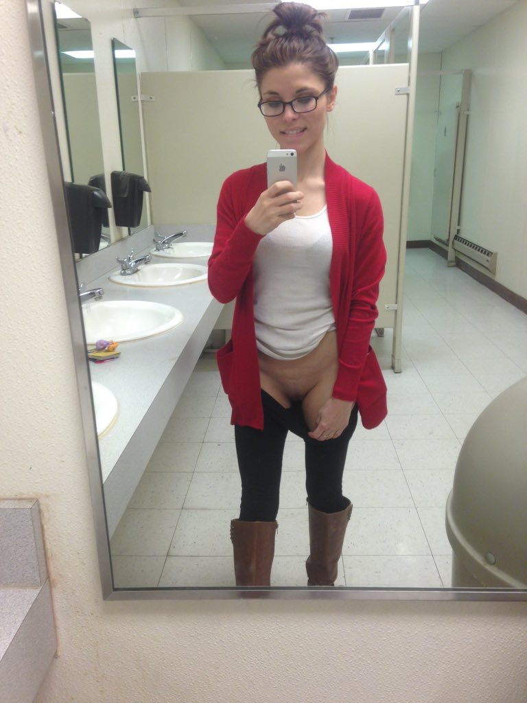 Girl Masturbates with Dildo in Various Places, Taking Intimate Photos