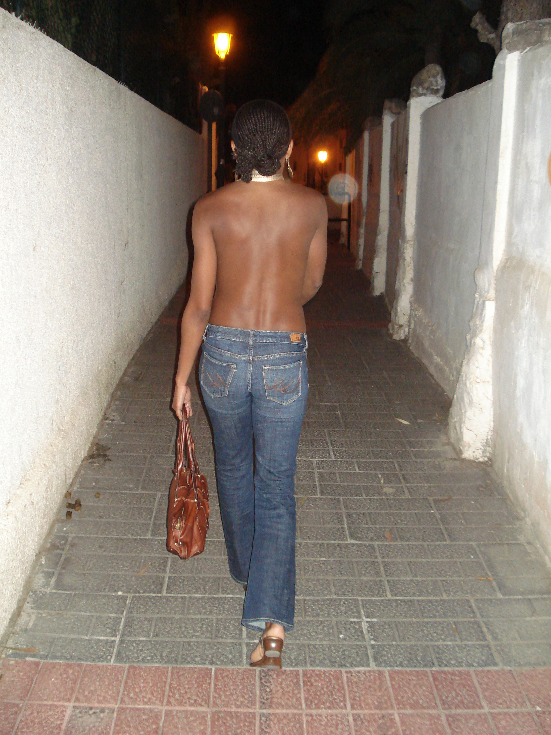 Private Intimate Photos with Naked Black Girl
