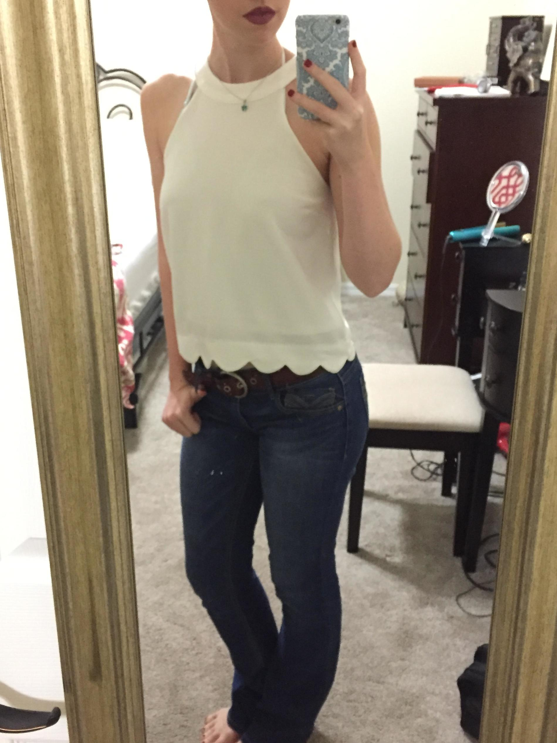 Naked Selfie: Posing Nude in Front of Mirror for Explicit Photoshoot – photo 1