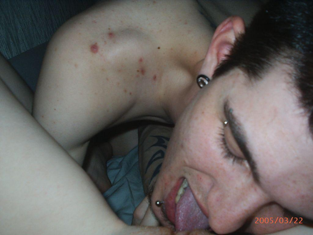 Men licking pussies of their girlfriends and wives in explicit porn photo