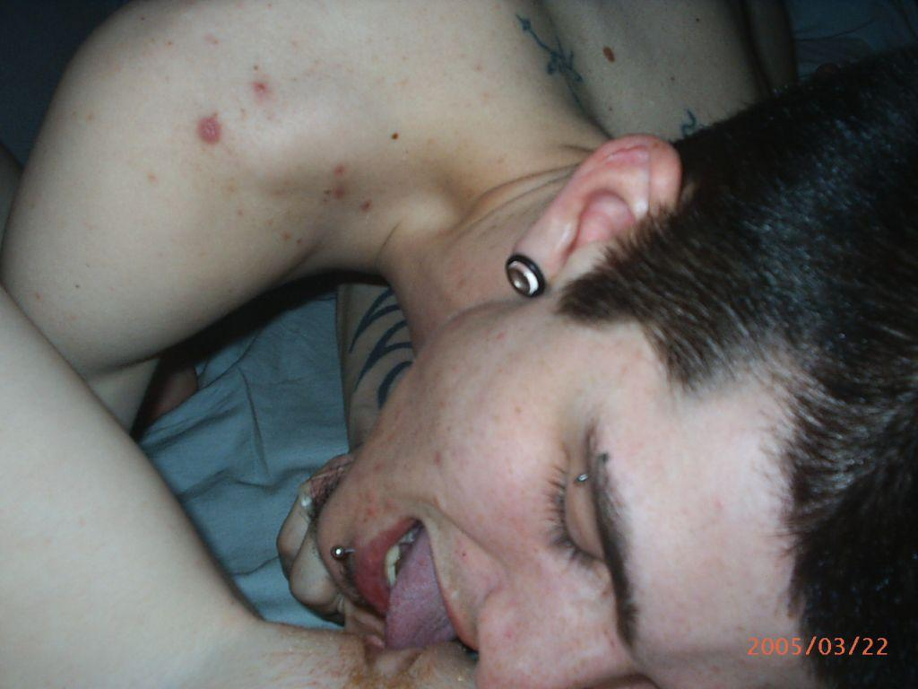 Men licking pussies of their girlfriends and wives in explicit porn photo