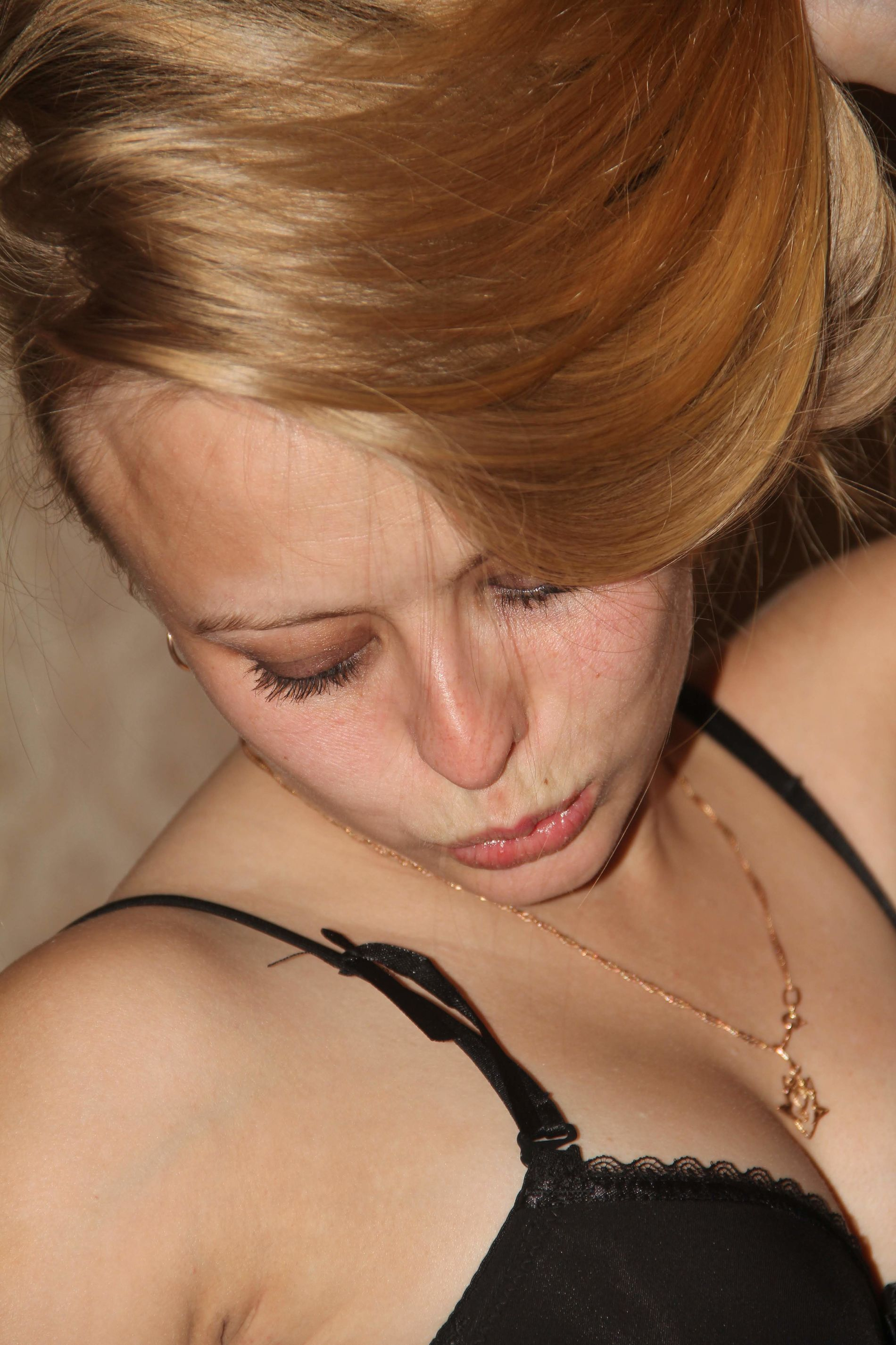 Blonde Babe Covered in Cum After Hot Sex with Guy