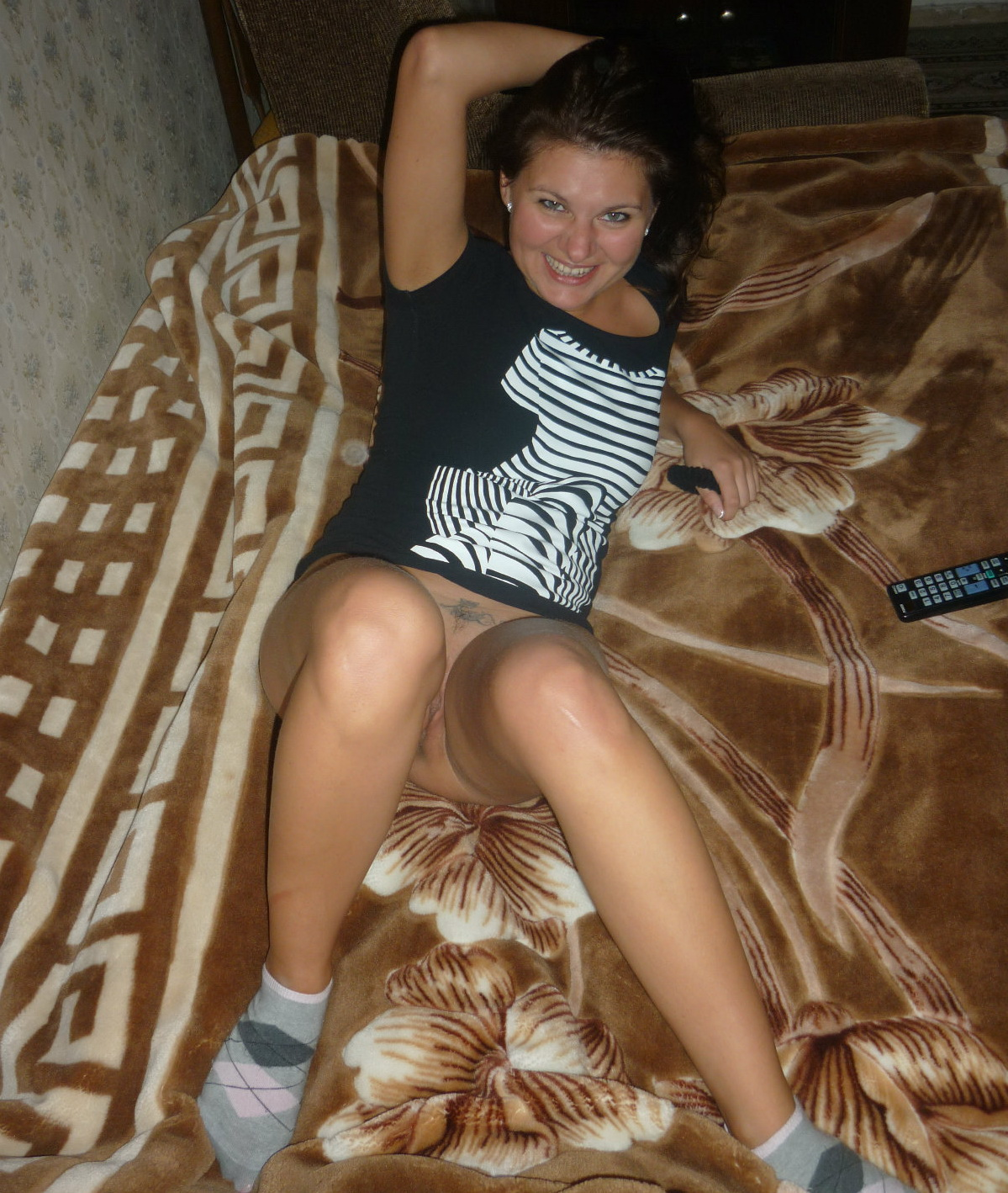 Attractive and Seductive Sexwife Poses Nude for You