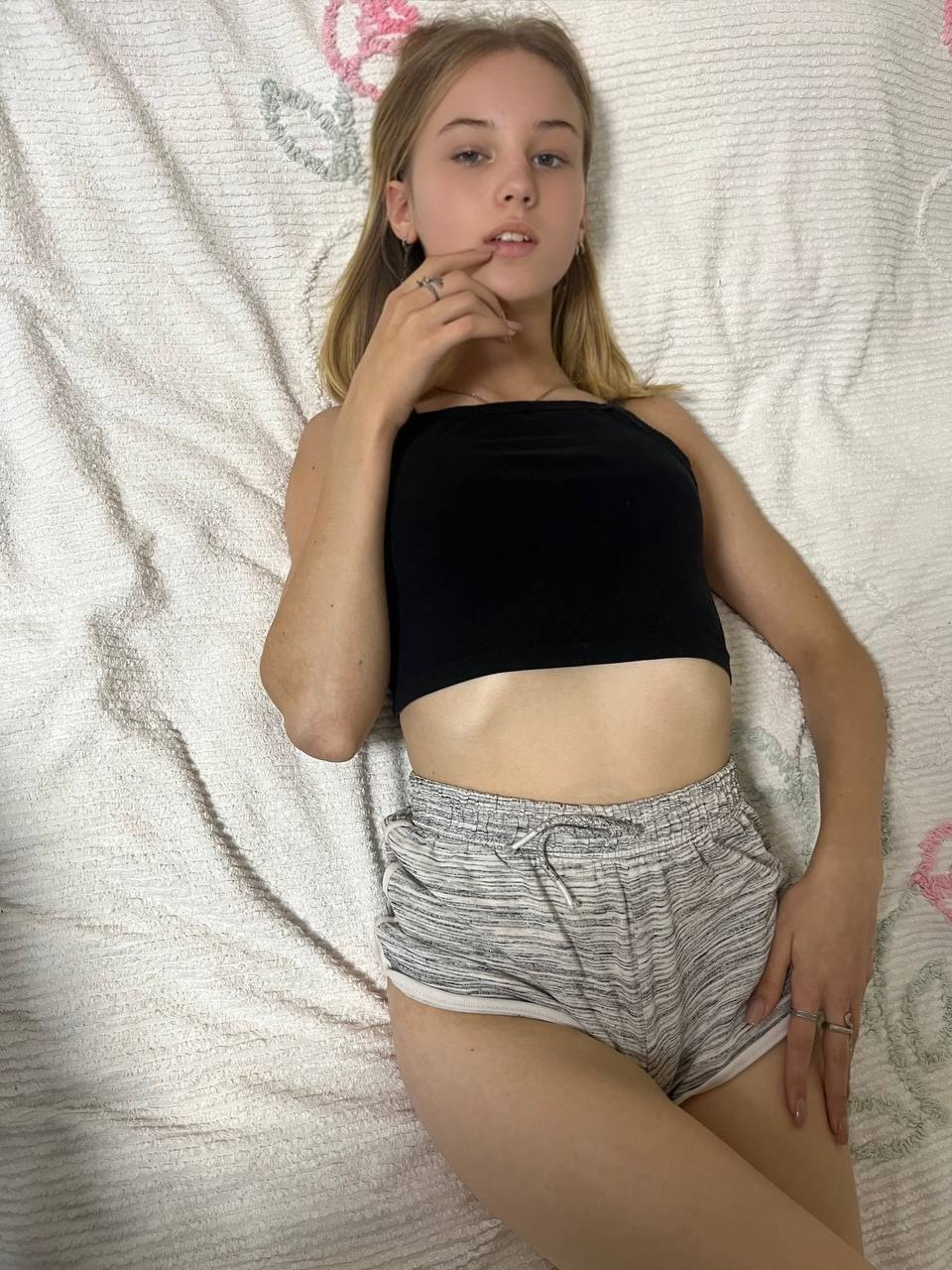 Naked Slut in Erotic Photo with Bold Charms Online