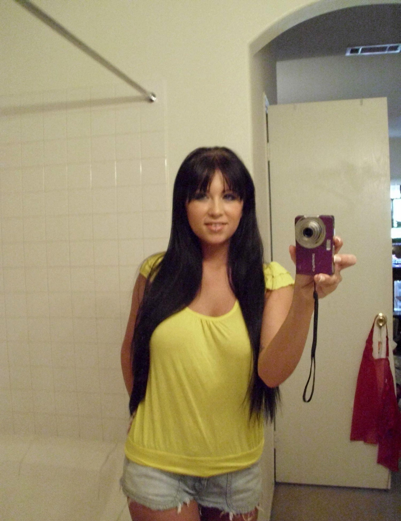 Bold and Explicit Photo of Tanned Cutie with Sexy Pussy and Big Tits