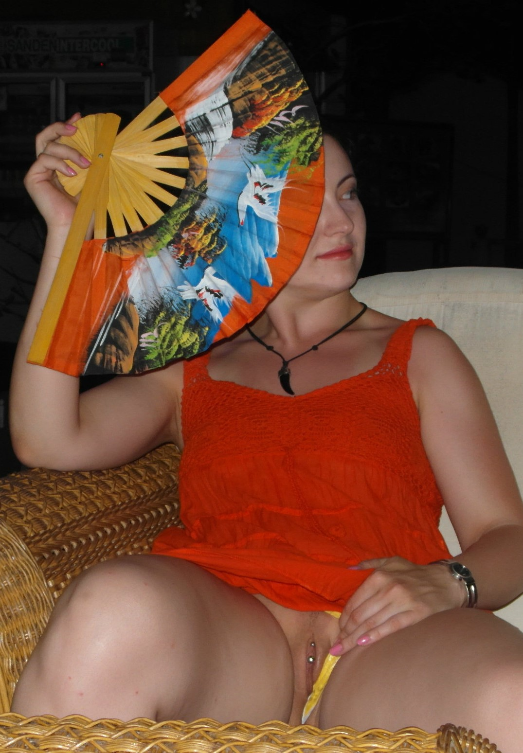 Amateur Skinny Wife Slut with Bold Curves Porn Photo