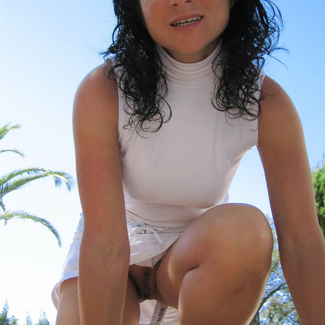 Private Sexy Brunette Wife with Wet Pussy Photo – photo 1