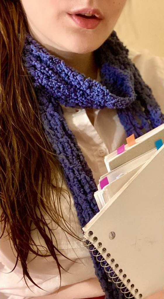 Big Boobed College Girl Shows Hairy Pussy