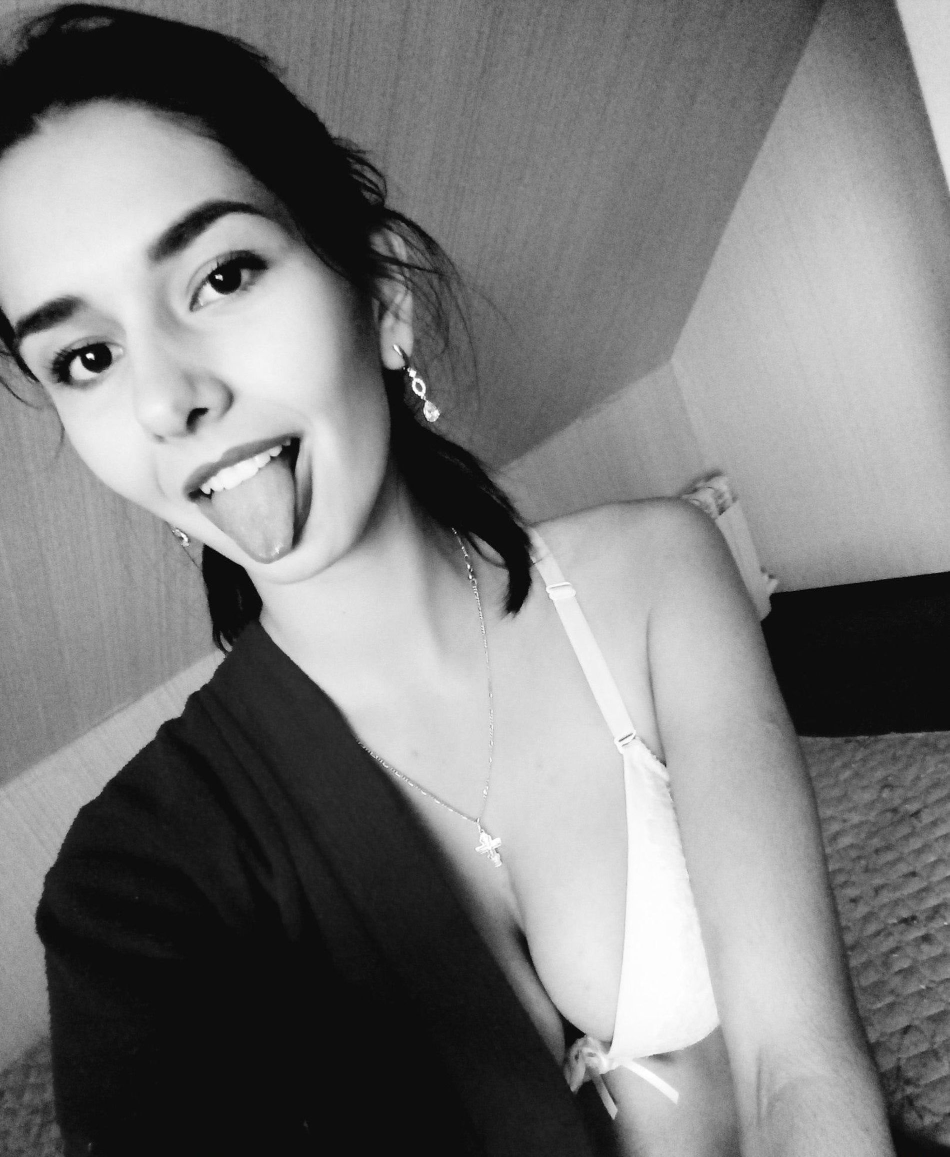 Beautiful naked beauty's tits in various angles – photo 1