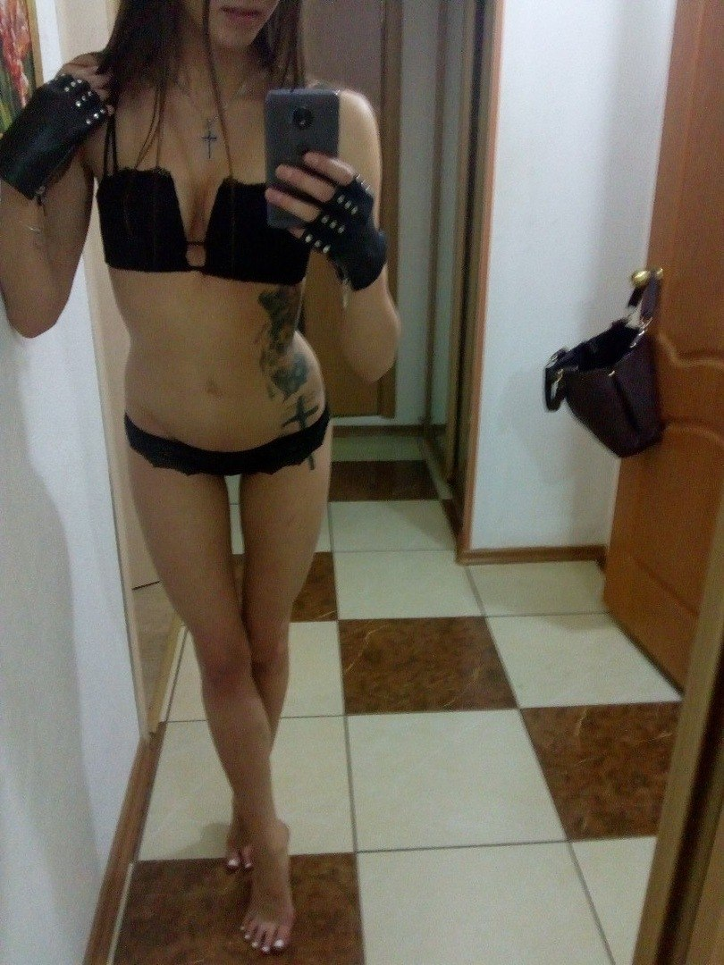 Explicit Nude Photo of Busty Girl Exposing Breasts