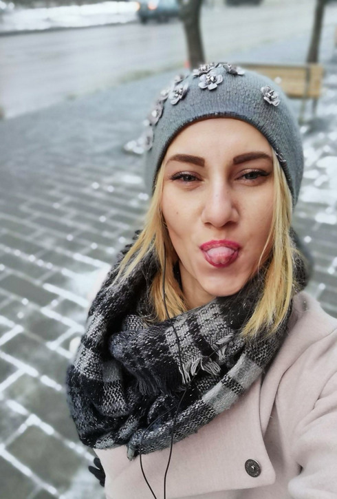 Attractive Woman Enjoying Hardcore Sex in Porn Photos