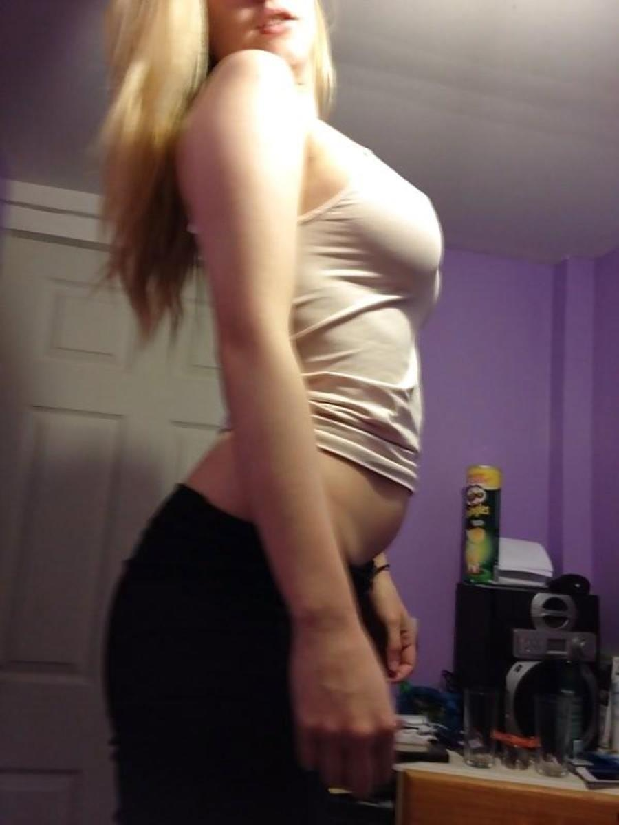 Girl gives blowjob, has sex, and poses naked