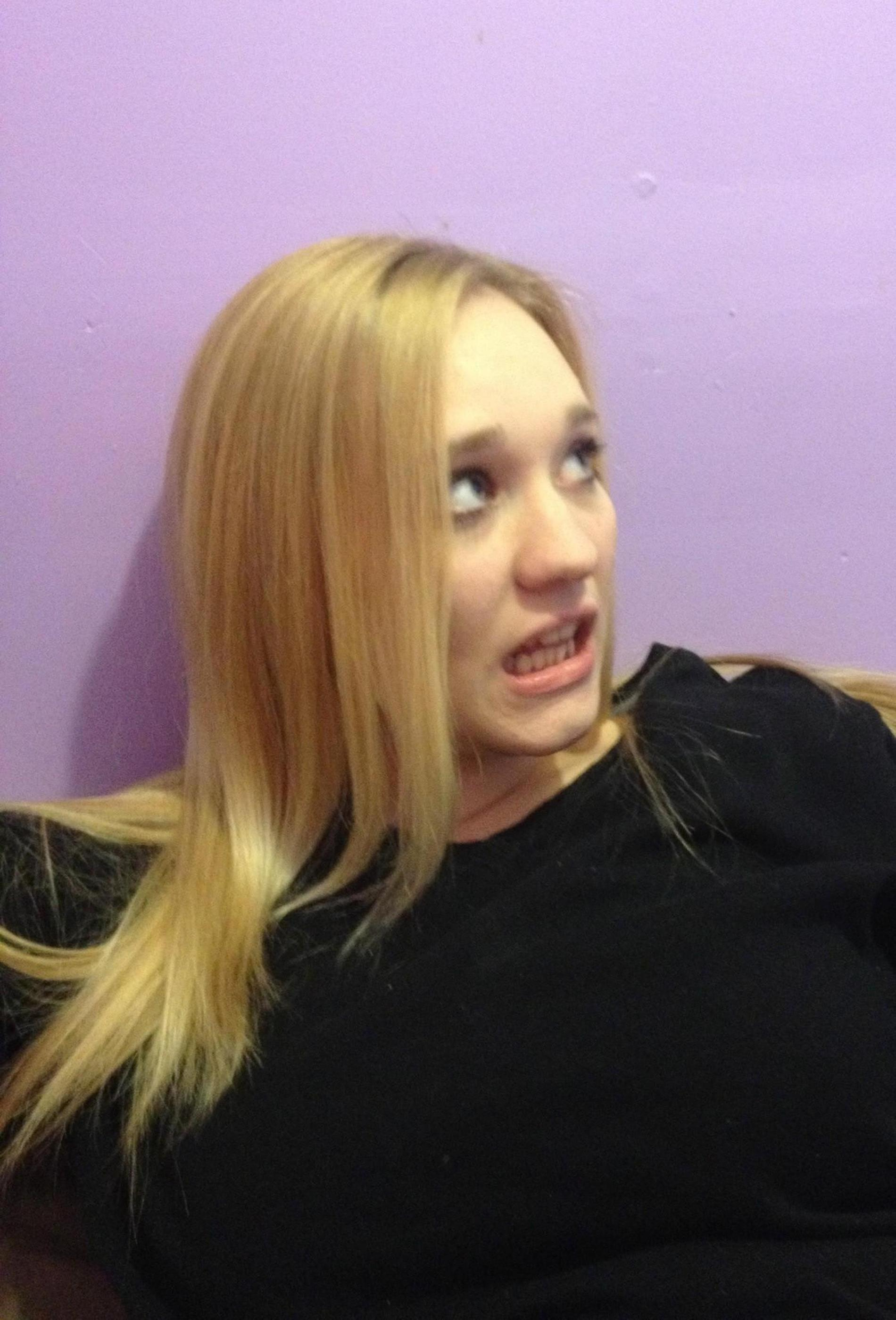 Girl gives blowjob, has sex, and poses naked