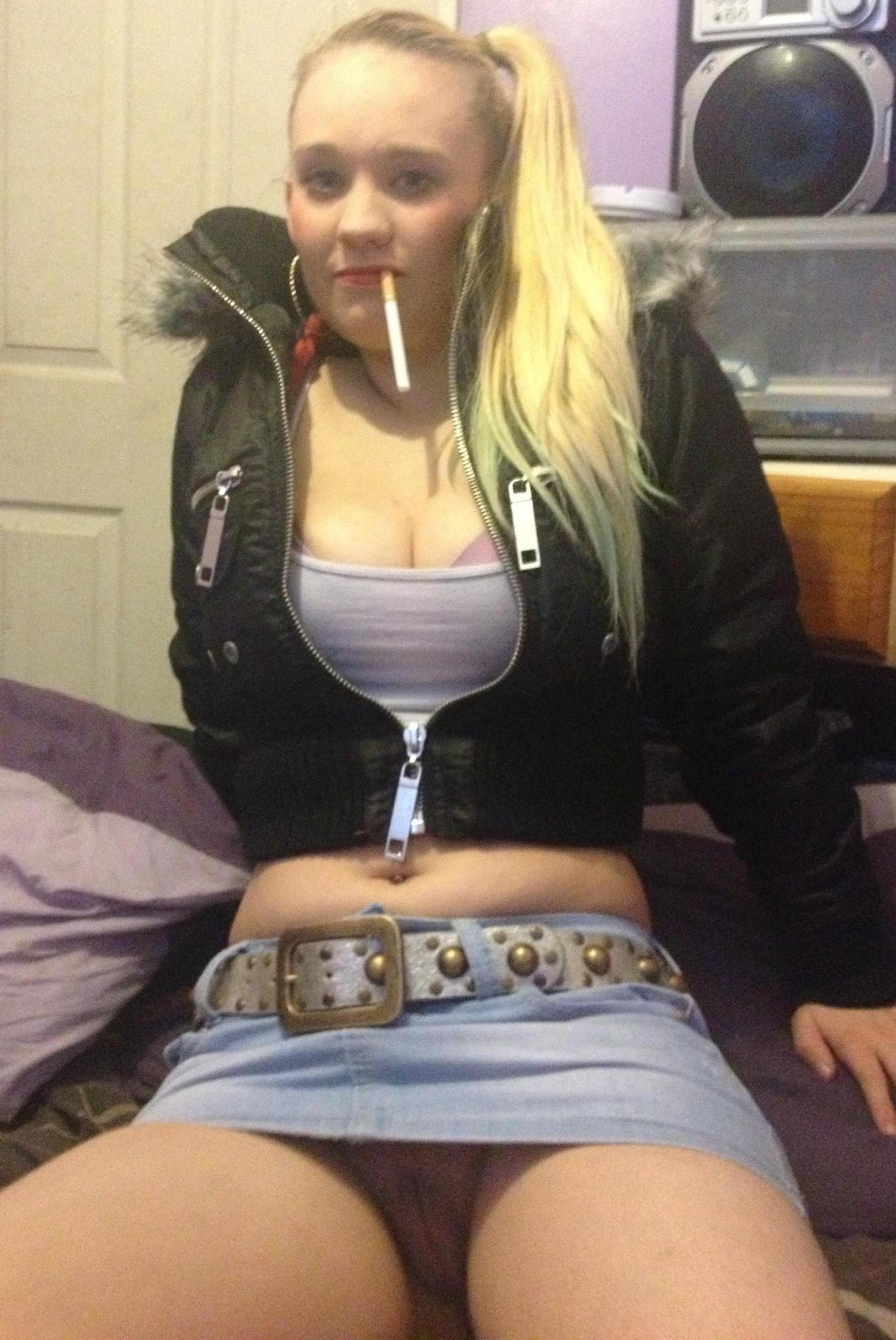 Girl gives blowjob, has sex, and poses naked