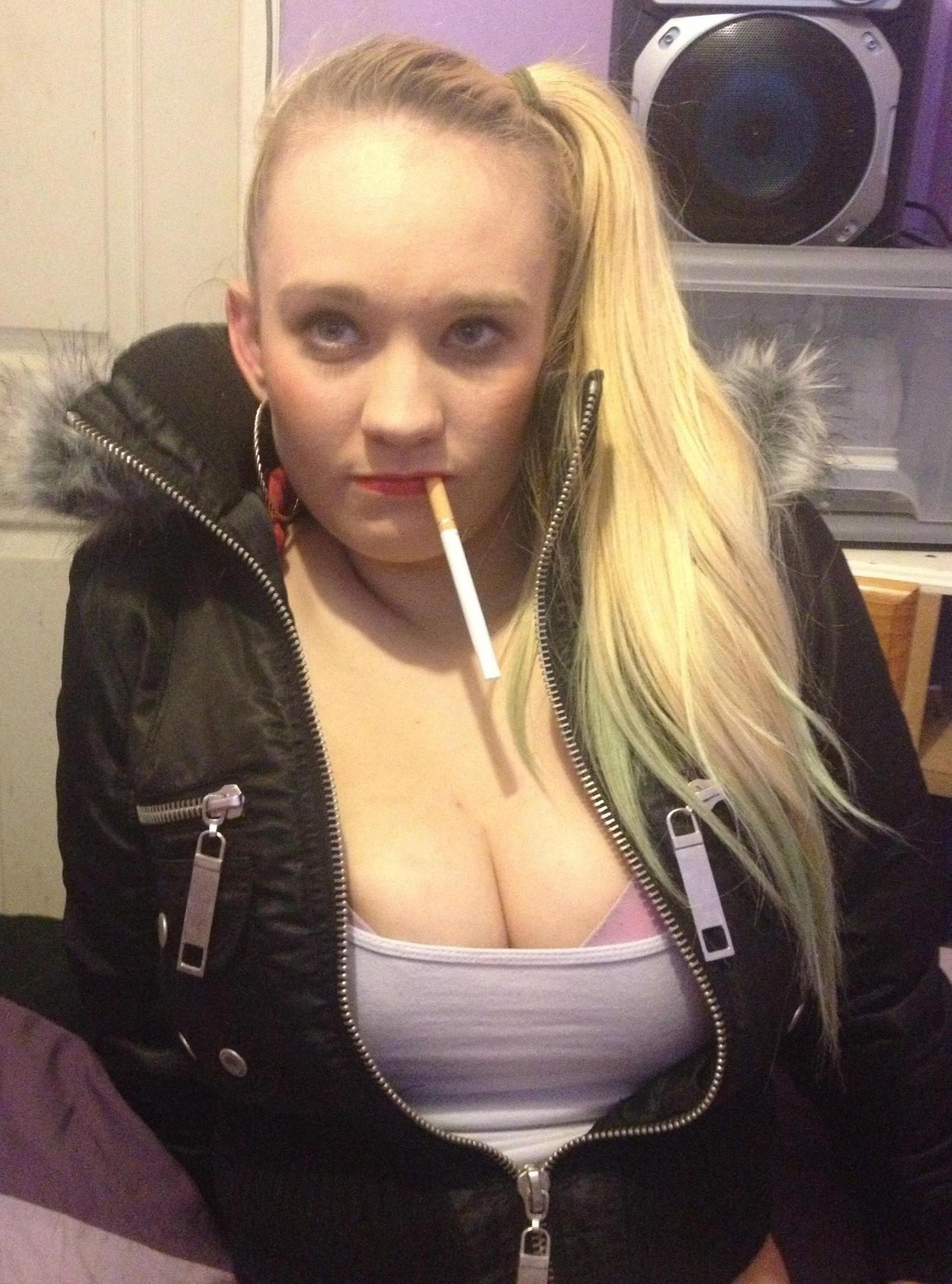 Girl gives blowjob, has sex, and poses naked