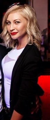 Sexy Blonde Gives Quick Blowjob to Lover