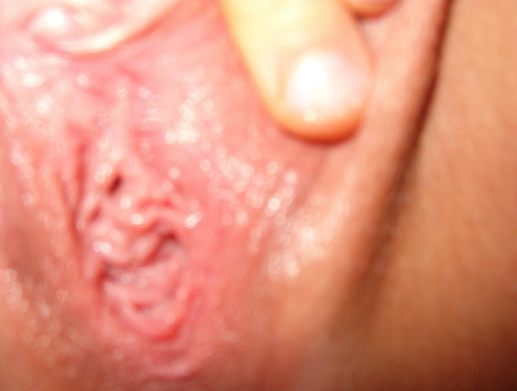 Young Girl Exposes Intimate Area in Explicit Detail and Full View for All to See