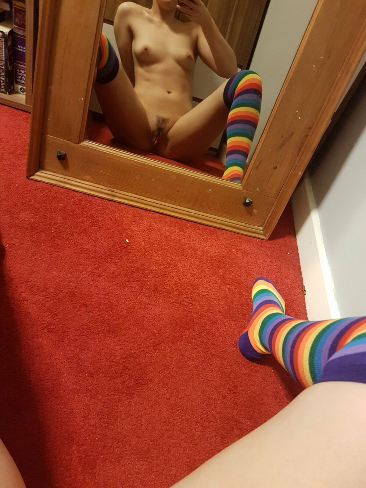 Girl enjoys double penetration, poses, masturbates with dildos