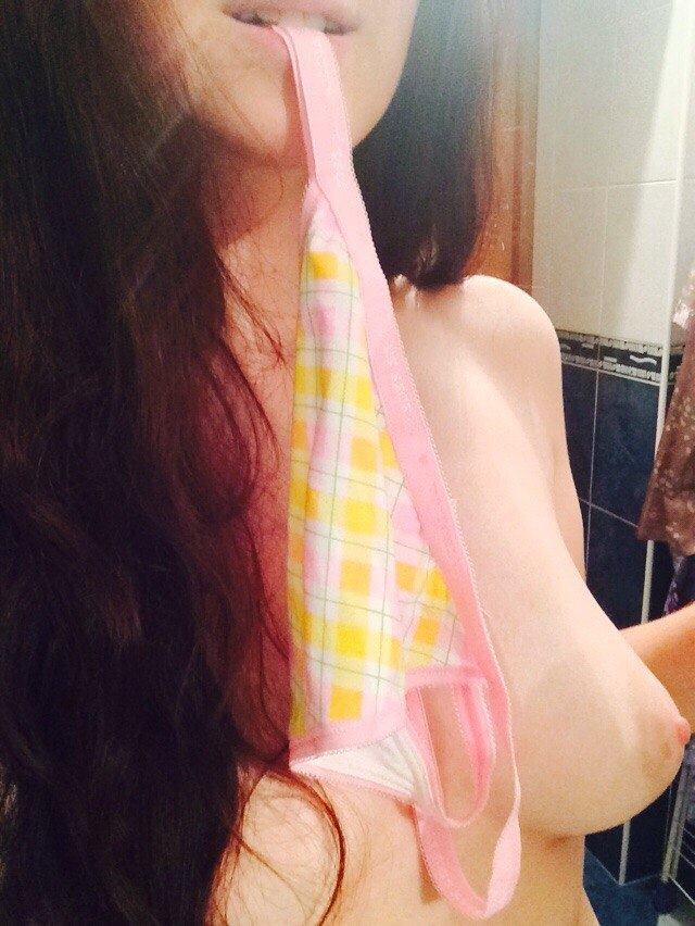 Young and Attractive Brunette Takes Explicit Selfies for Maximum Sensation