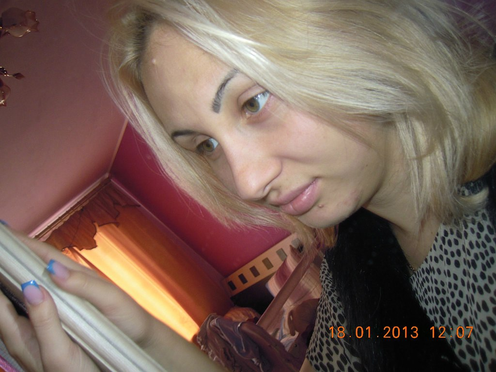 Blonde Loves Taking Explicit Selfies at Home for Personal Porn Collection